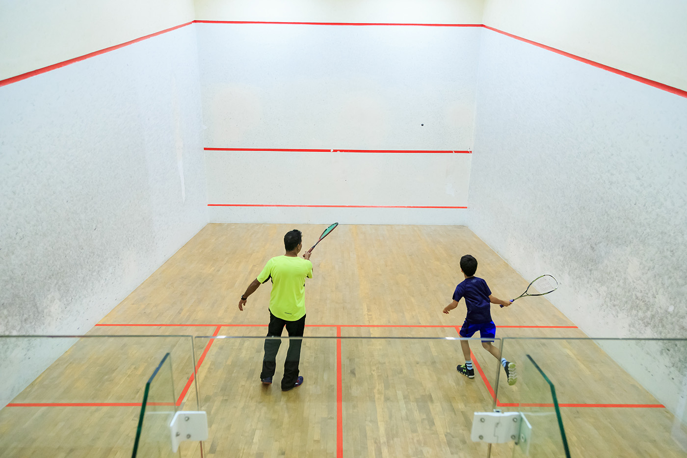 Squash Courts - Clubhouse